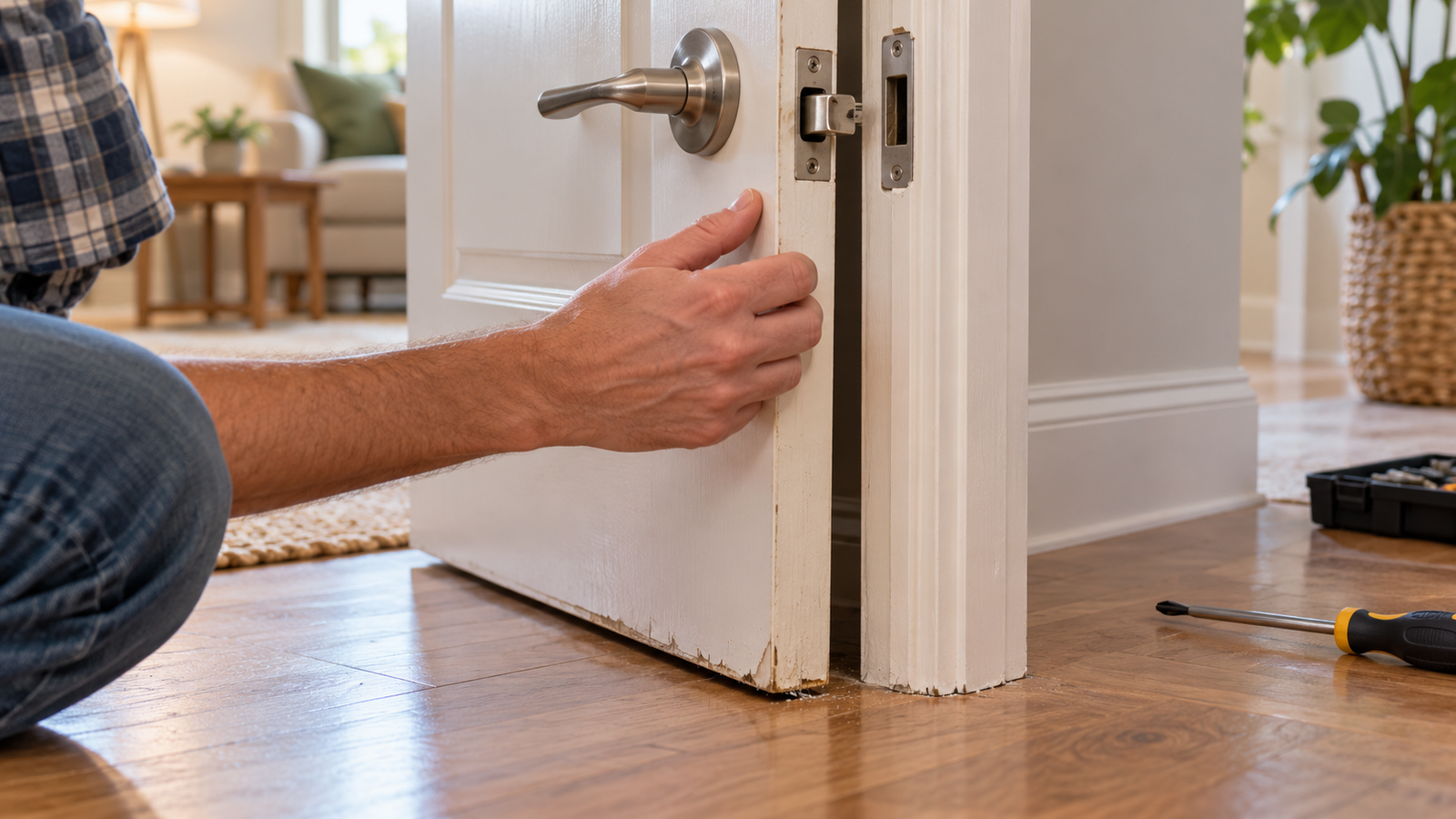 Puerta roza el suelo: 7 formas fáciles y efectivas de arreglarla